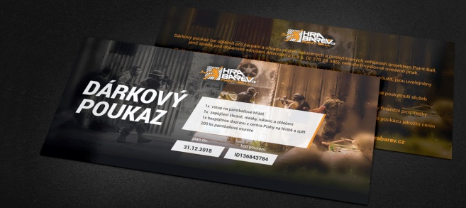 Dárkové poukazy