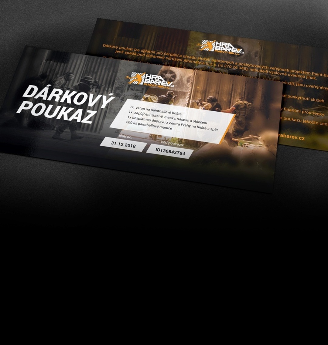 Dárkové poukazy
